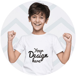 Kids custom printed apparel